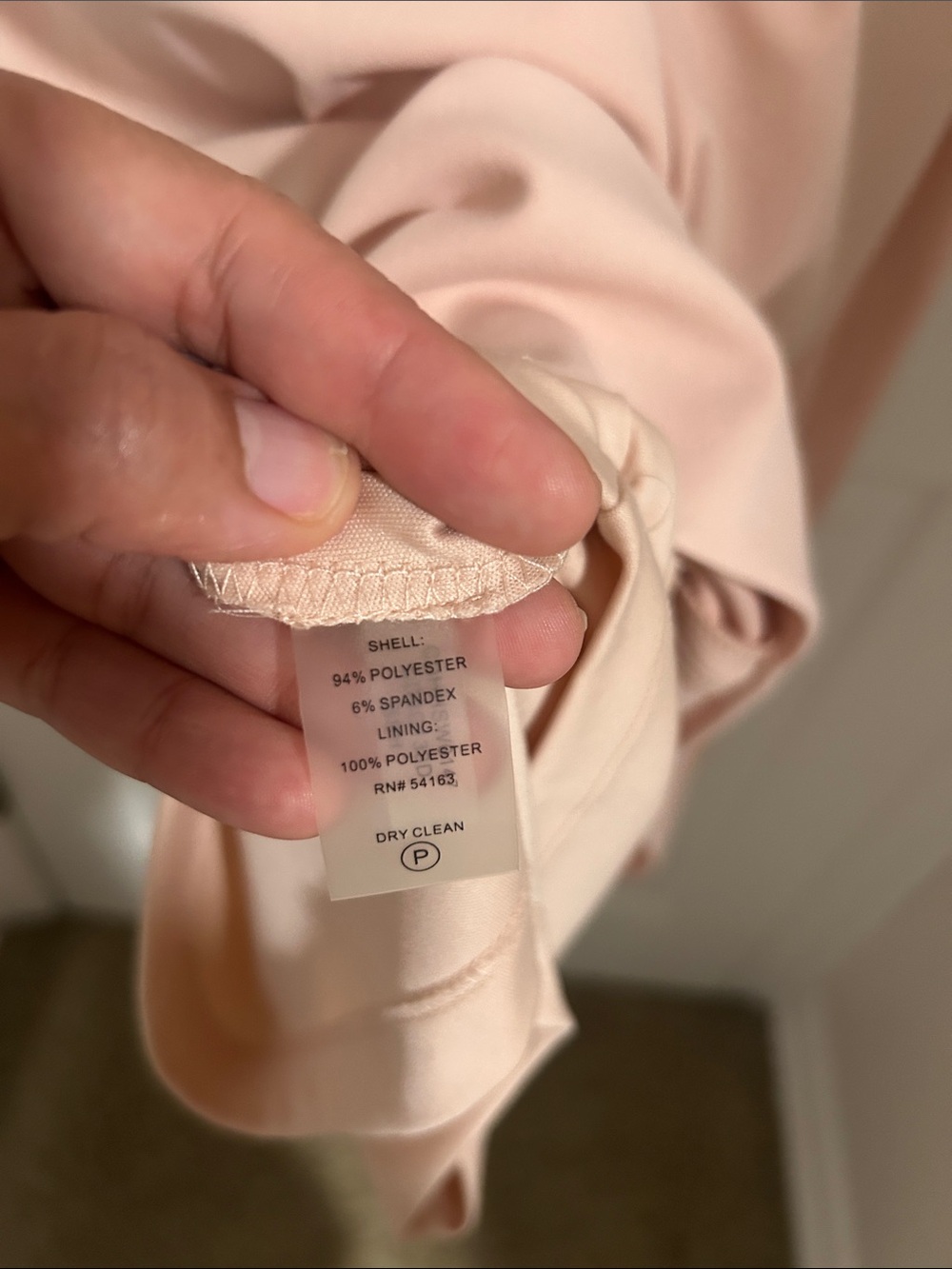 Calvin Klein Soft Pink Flutter-Sleeve Midi Dress - Picture 4 of 6